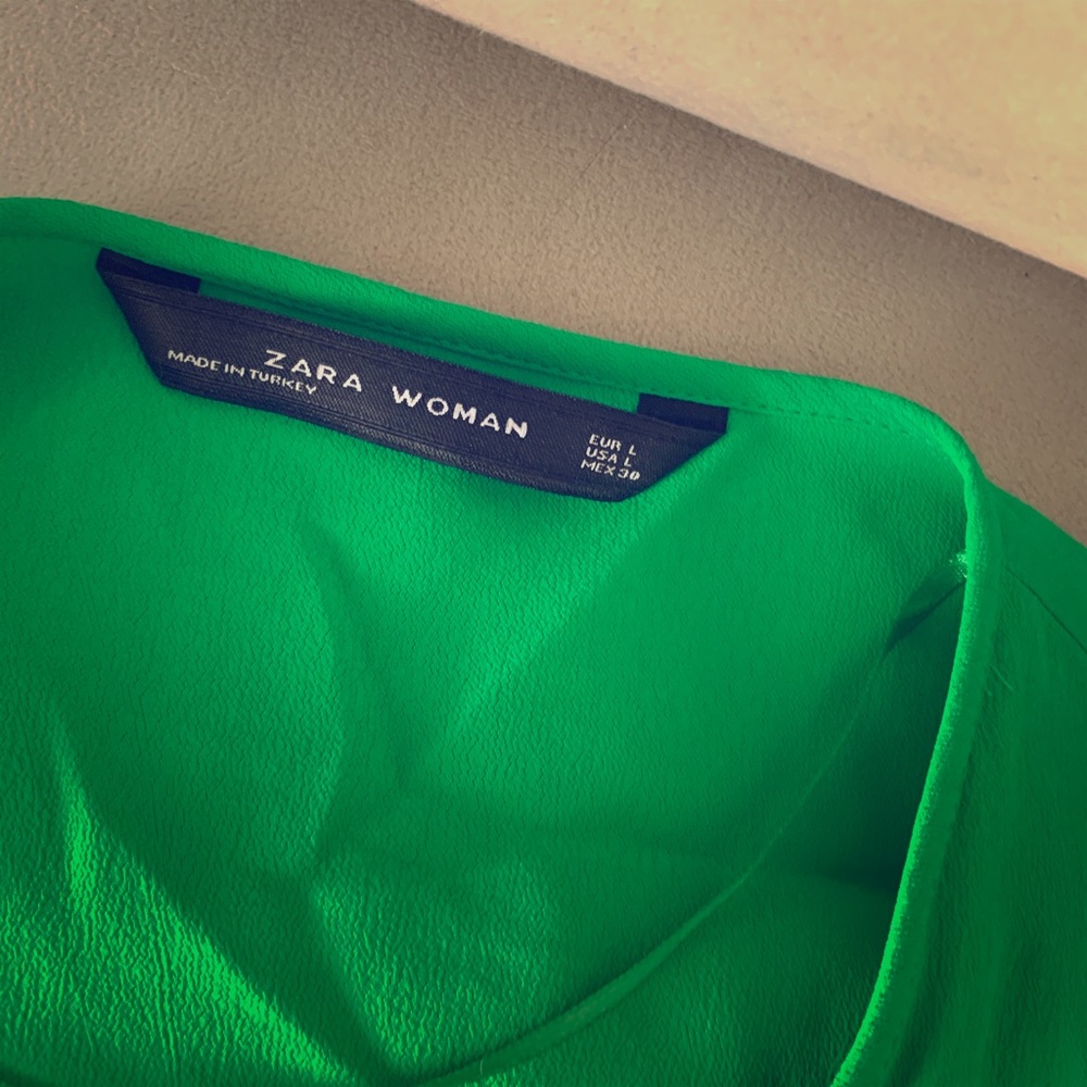 Zara Blouse and cover up